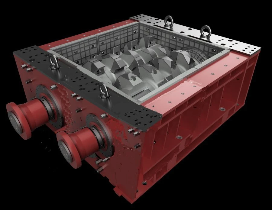 SCREW-TOOTH CRUSHER DSHZ-750/220