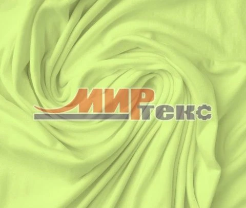 Synthetic knitted fabric (PE-92%, PU-8%), smoothly dyed, kulirnoye.