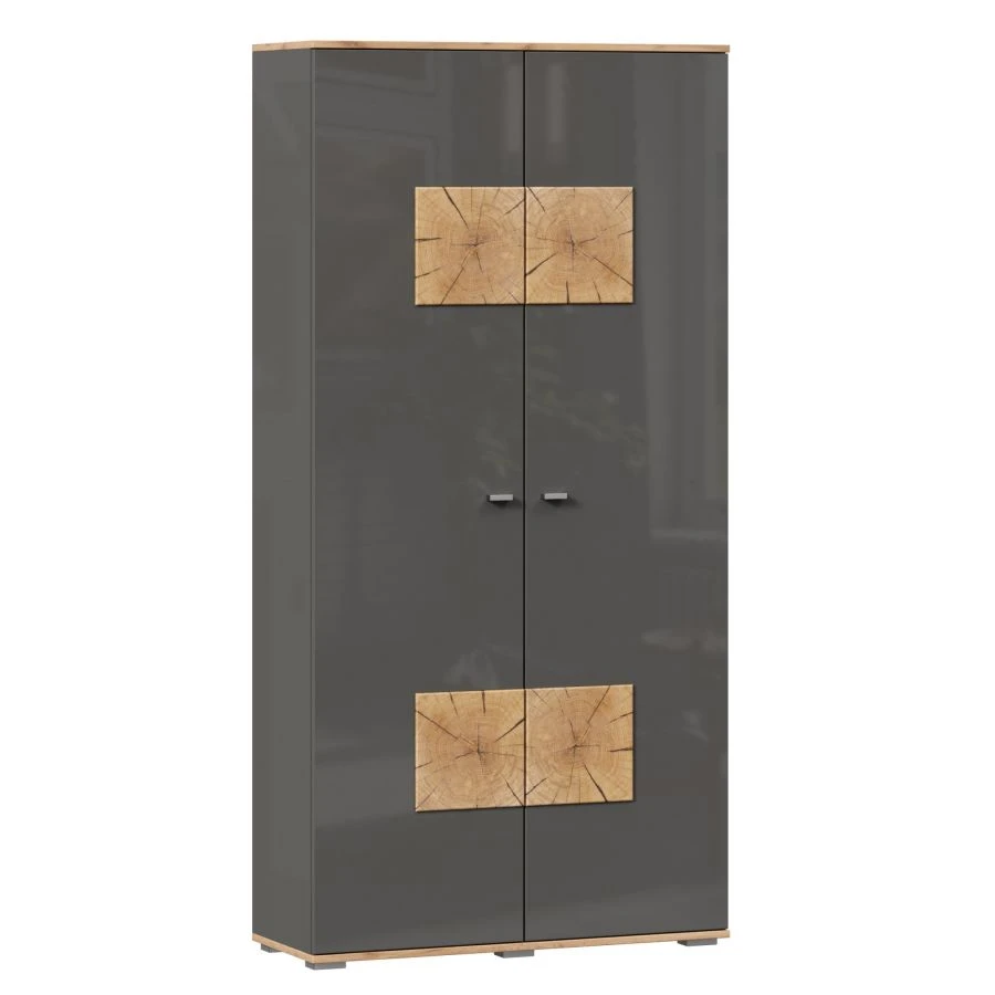 Fiji LD.659150.000 Double-leaf wardrobe (Oak Gold/Antracite )