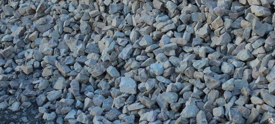 Crushed stone of fraction 40-70 mm