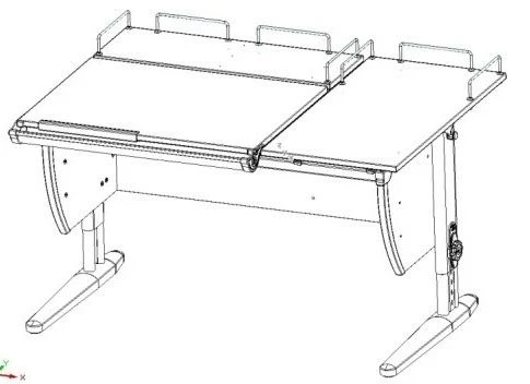 Universal transformable table of model SUT.17