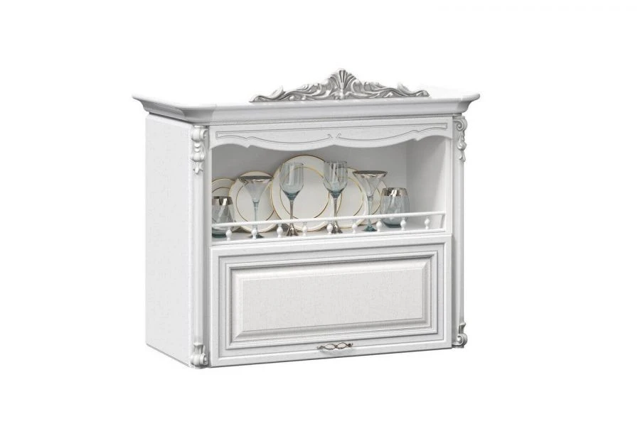 Type 4 LD.270980.000 Horizontal kitchen cabinet 800 (White )