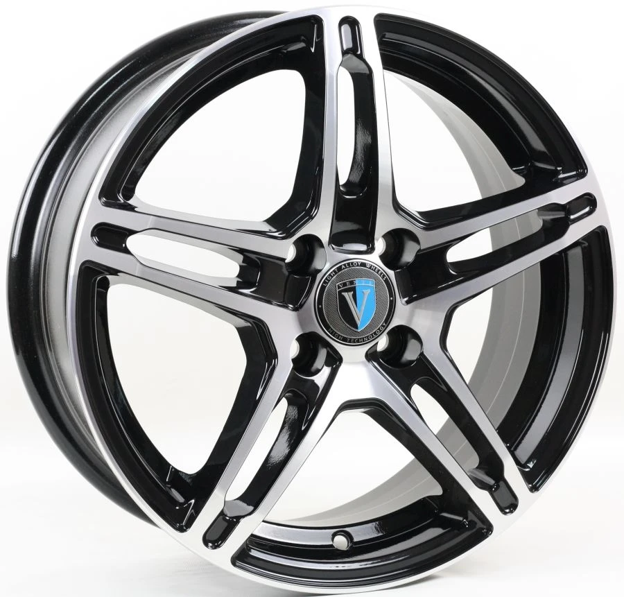 Car wheel made of aluminium alloy of the Venti 1518 (15x6) trade mark