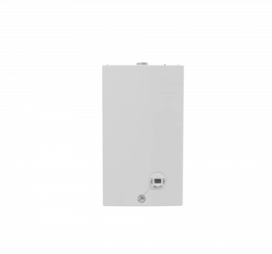Wall-mounted gas-fired hot-water heating boiler (nominal heat output 15 kW), model MINORCA CTFS 15 CU