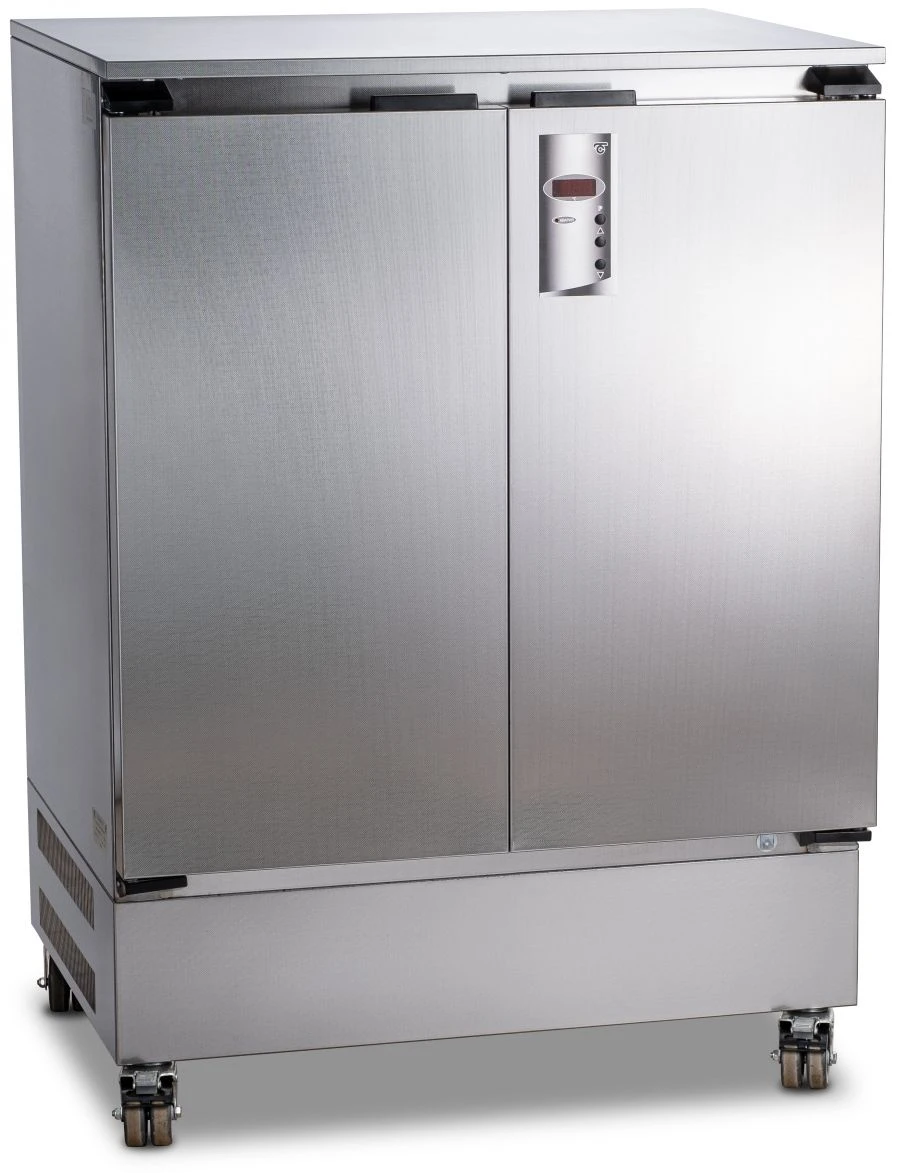 Electric dry-air thermostat TS-200 SPU version with textured stainless steel housing