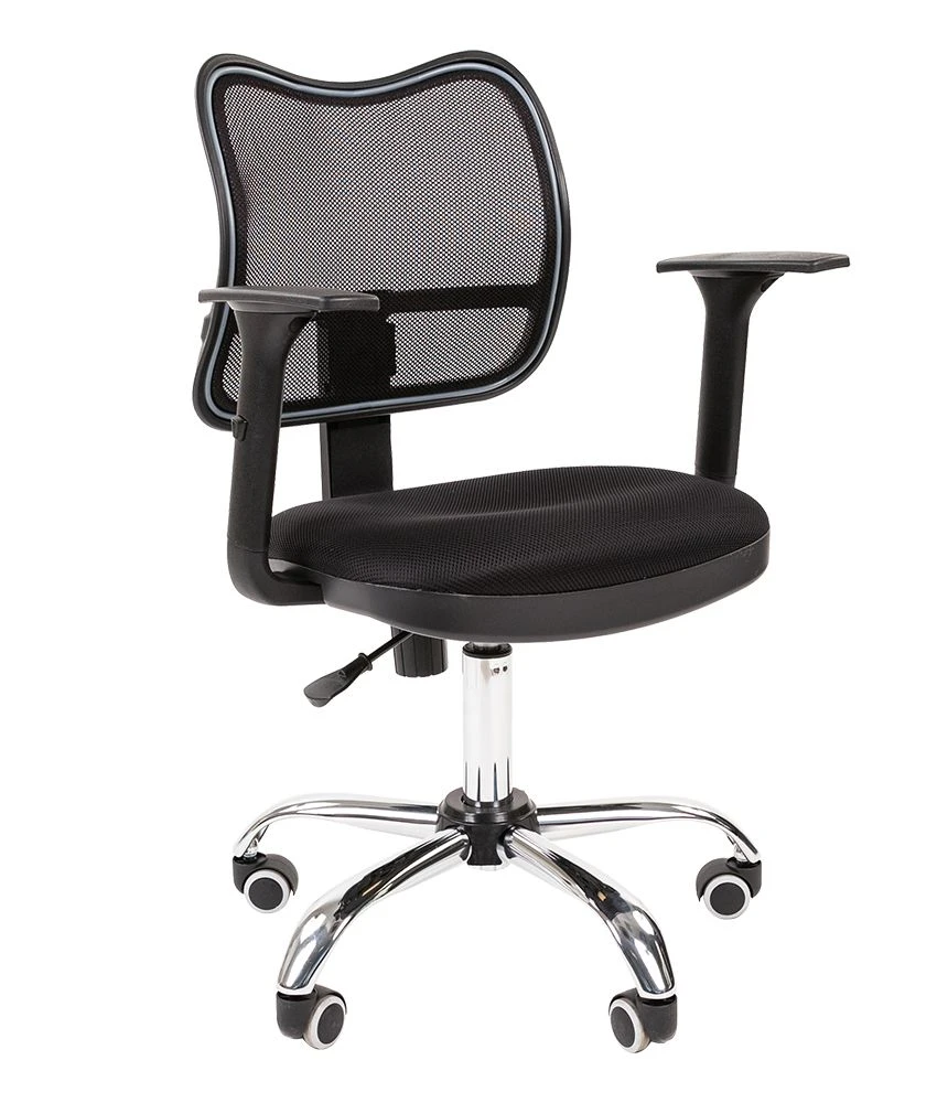 CHAIRMAN 450 armchair in chrome
