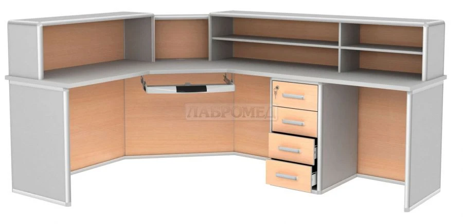 Medical Registrar Stand POST 2 for LABROMED-3 Hospital Furniture Set