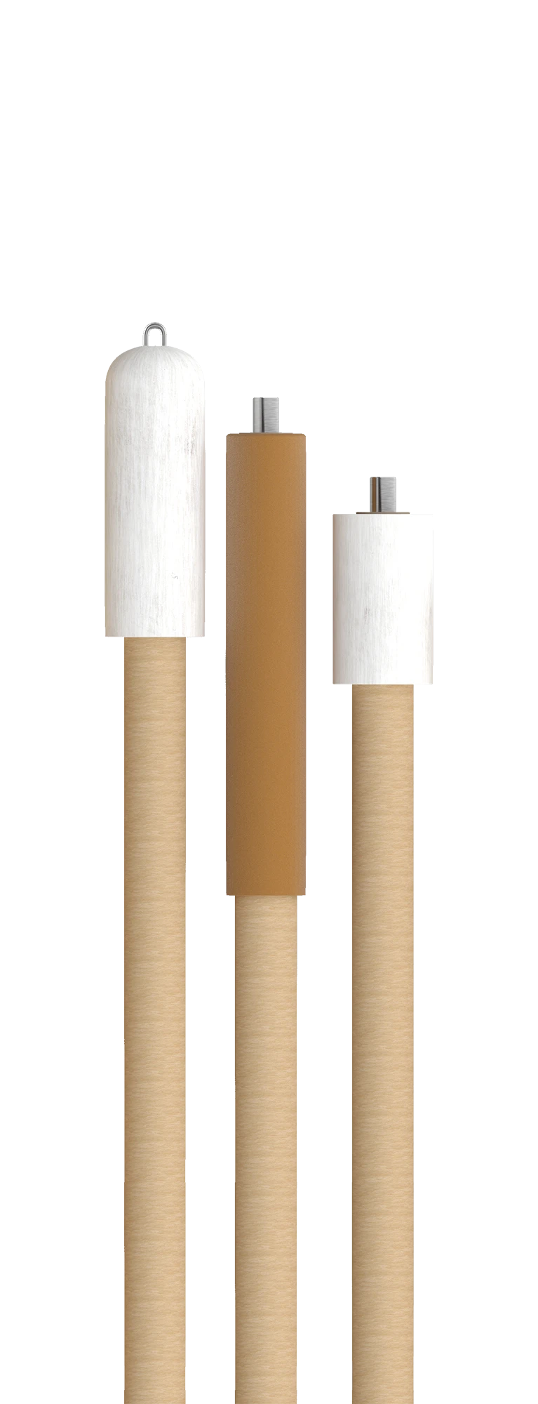 SUPERTEMP disposable immersion thermocouple for liquid metal temperature measurement Art A67150/C/S8