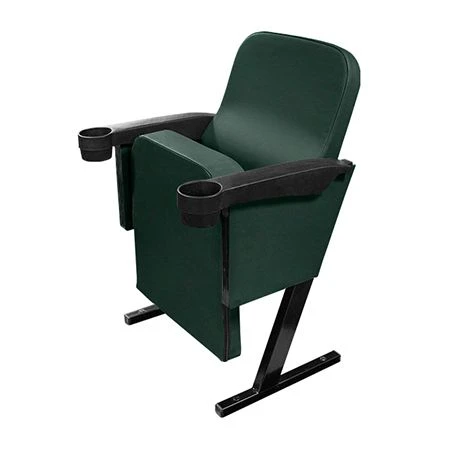 Metal-framed auditorium armchair, model Status Kino