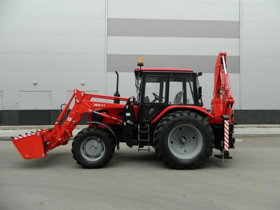 Single-bucket backhoe loader, model EBP-11 and its versions EBP-11.1, EBP-11.2, EBP-11.3, EBP-11.4.