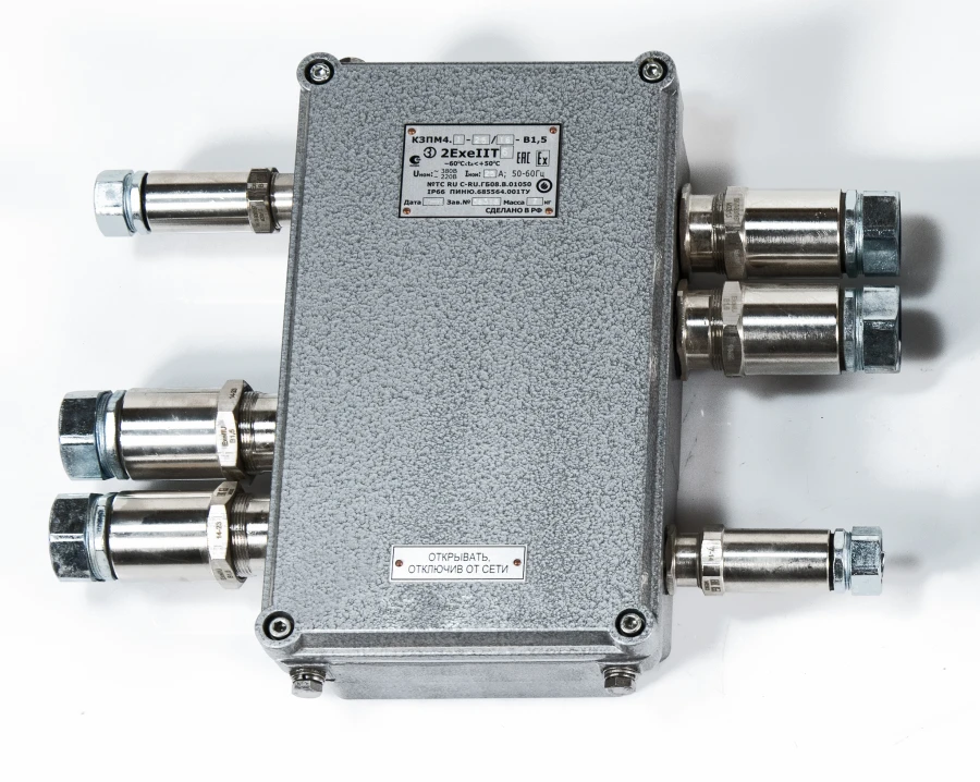 General industrial clamping box of KZPM4.2-PROM type