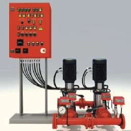 Pump units for SPL fire extinguishing systems