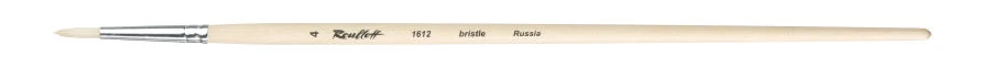 Pig bristle round fine art painting brush