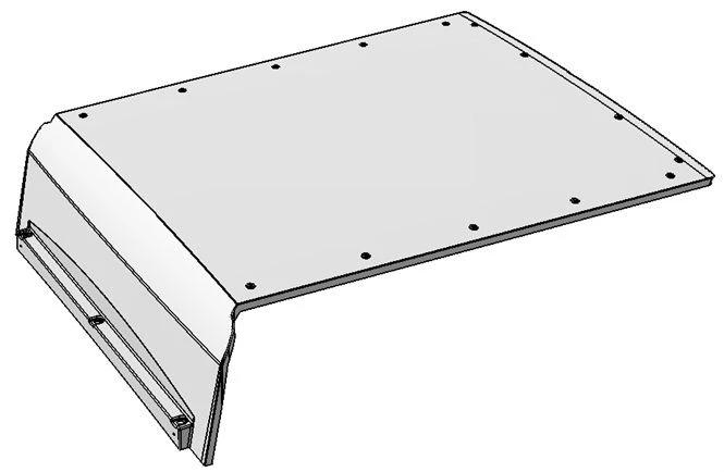 422320-14-8419222 Upper cover panel
