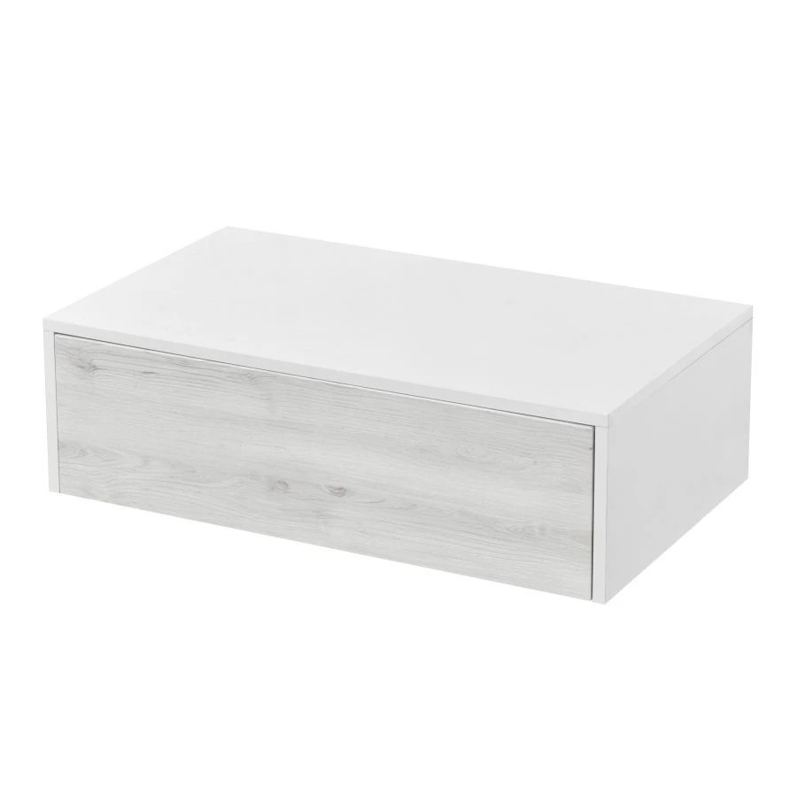 Aquaton chest of drawers Sakura 80 alder navarra, white gloss 1A236603SKW801.A236.6.03S.KW8.0