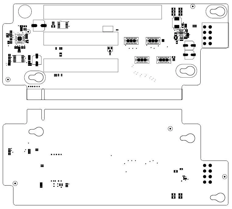 PCIe x24 expansion module YADRV.469555.069