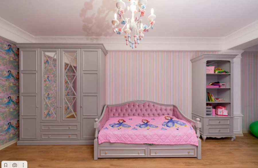 Bedroom set complete in children's nursery Dolomita