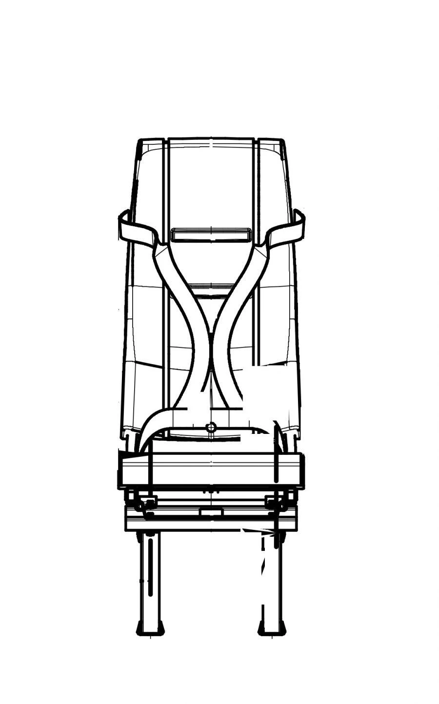 Passenger seat DS15.6830.014-101