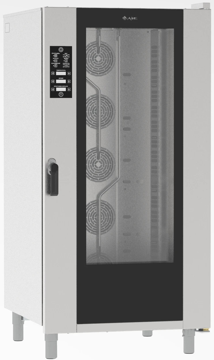 Convection electric oven of injection type KEP-16P with electronic panel