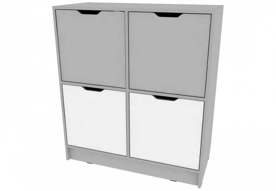 Drawer unit on plinth 900x420x1000mm (WxHxH)