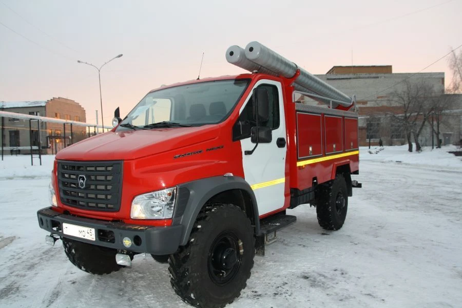 Fire tanker truck ??-(0,5-2,0)-40/4 (NEXT) on GAZ C4 chassis (modifications of chassis, basic vehicles ?41?23, ?41?43)