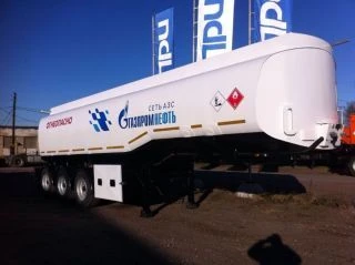 Tank semi-trailer for transport of oil products model 9639S on BPW axle units
