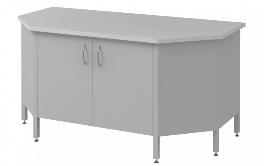 Low laboratory end table with drawer Mod.-1500 SLTTKp n