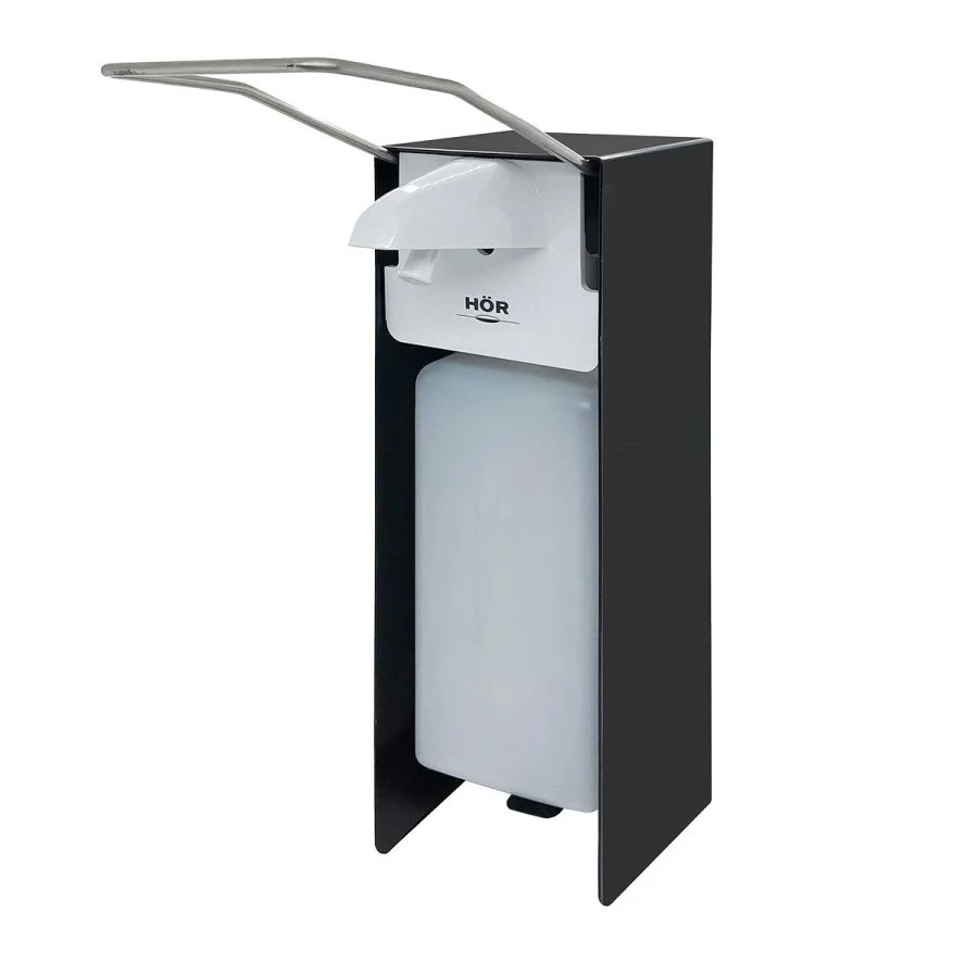 Vandal resistant metal elbow dispenser HHE-D-030