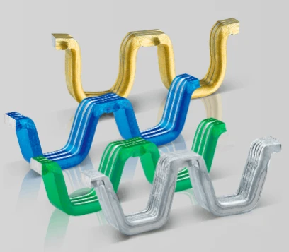 RU219933 Continuous aluminium clips R 15-09 5x1,75 OL 1 to = 40 000 pcs.