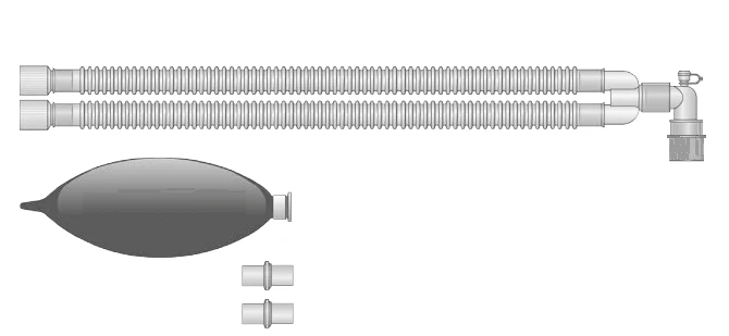 Respiratory devices for joint use with anaesthetic and resuscitation equipment, version: a