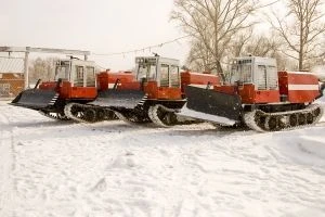 Forestry crawler tractor TCN-4-LP (engine YaMZ-236, single cab)