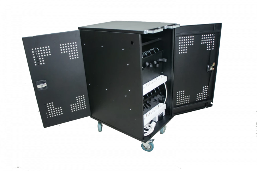 Storage trolley with charging system for laptops and tablets SC-N16