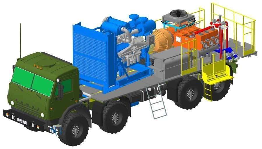 Hydraulic fracturing pumping unit CIN31.71