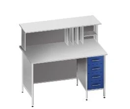 Nurse's post straight (right-left) KSPm 1-01E