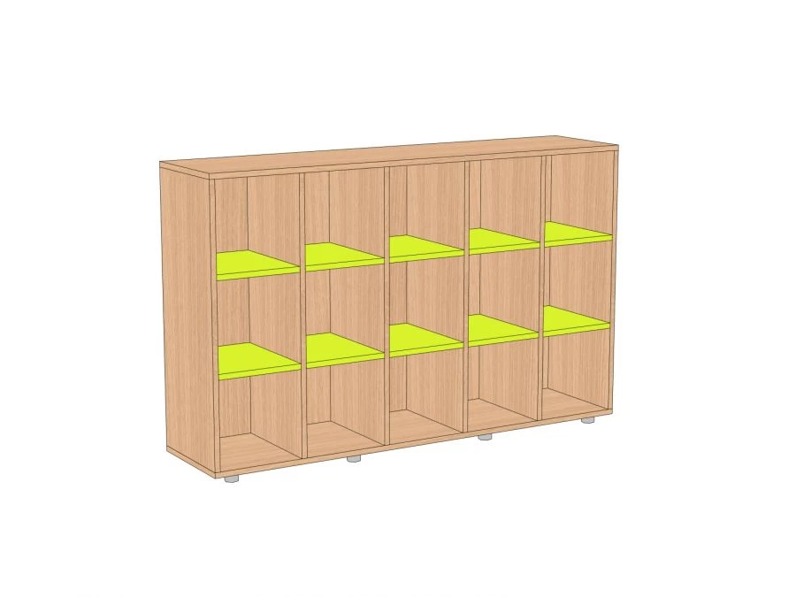 Children's potty cupboard 15-piece SHGN-15