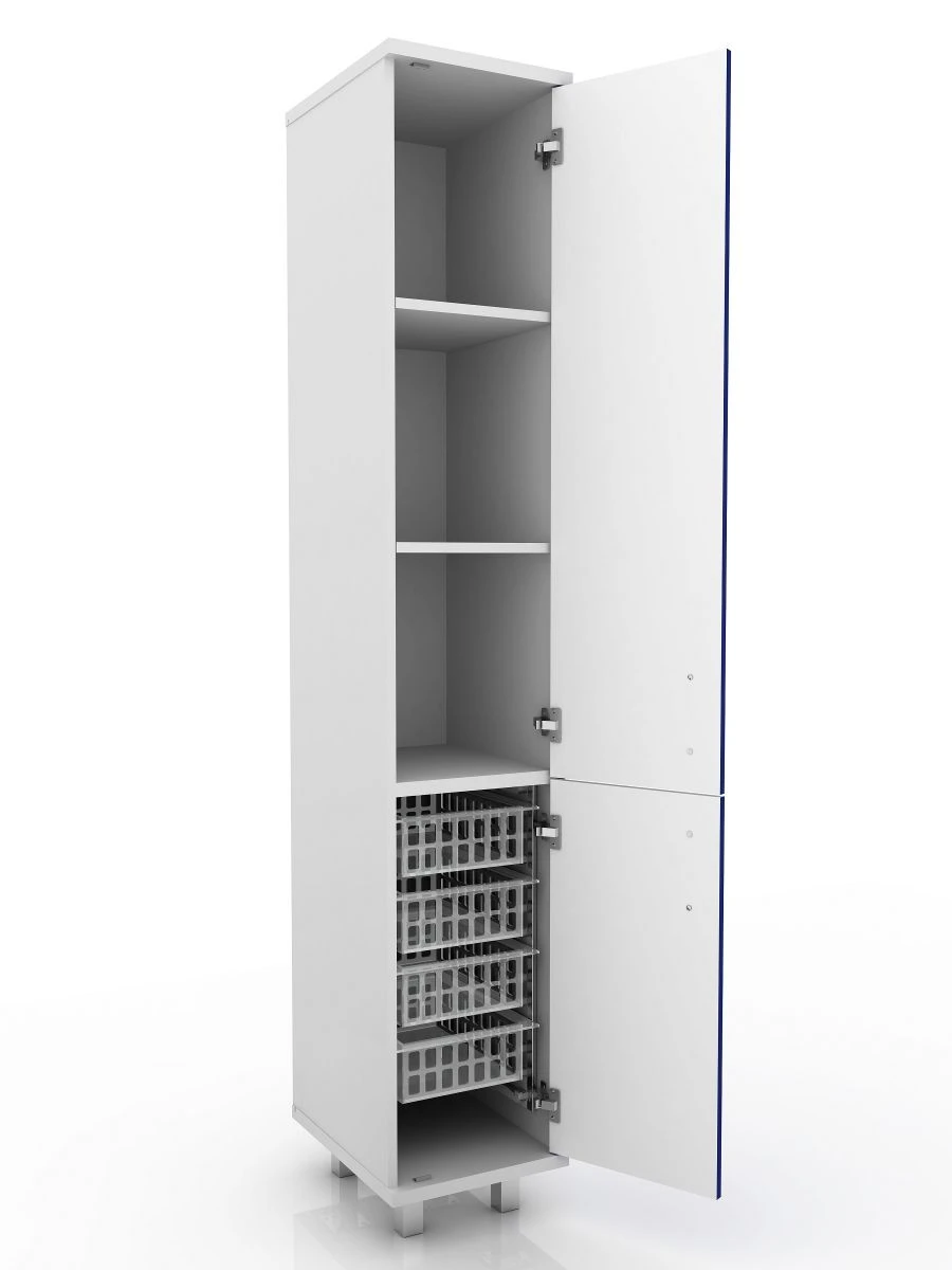 Universal medical cupboard, 105-004-13, 362x475x2100