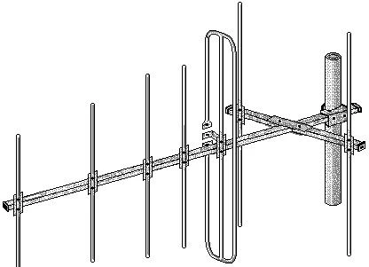 Antenna of metre range (VHF) DELTA H811-01