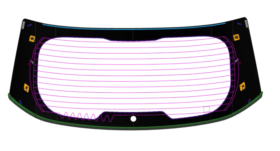 00612LFW00011 / 5206104XKN61A / Windscreen complete