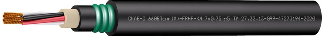 Cable for extreme operating conditions SKAB-C 660BPSng(A)- FRHF-HL