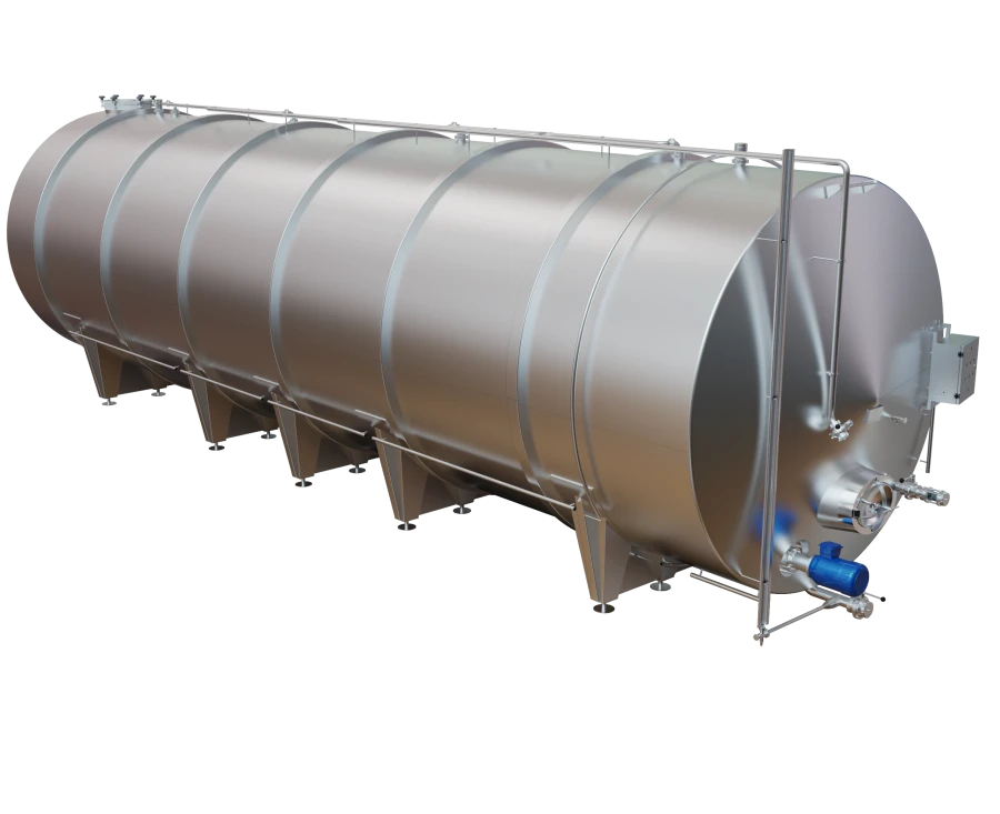 Horizontal AEMP series capacitive vessel