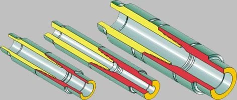 Welded lock for drill pipes ZP-92-34