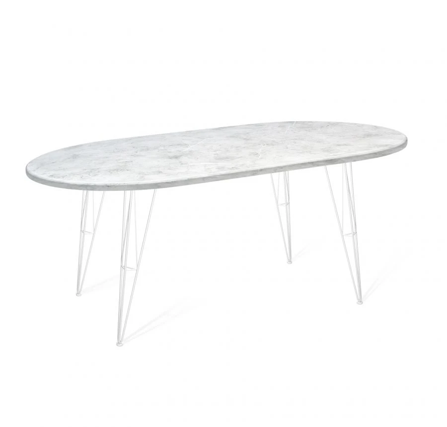Sheffilton SHT-TU10/140-80 MDF oval table