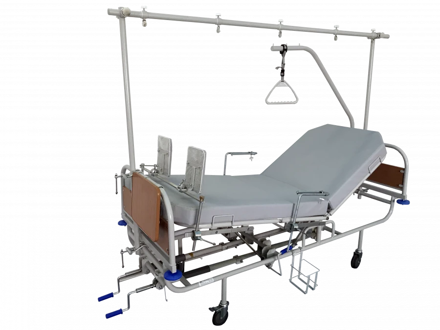 Functional bed for medical institutions according to TU 9452-001-81150649-2011 three-section KMFT (BY-103) with accessories