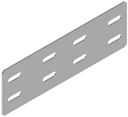 Connector SSKTU 000, with overall dimensions from 300x45 mm to 300x195 mm, with metal thickness from 2,0 mm
