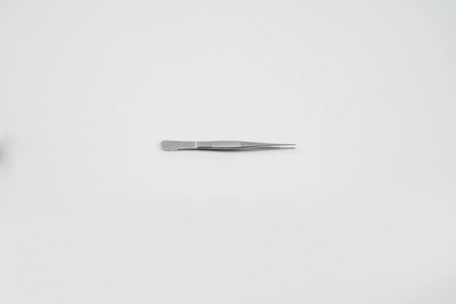 VZ-P-101 Eye epilation forceps, thin 95 mm.