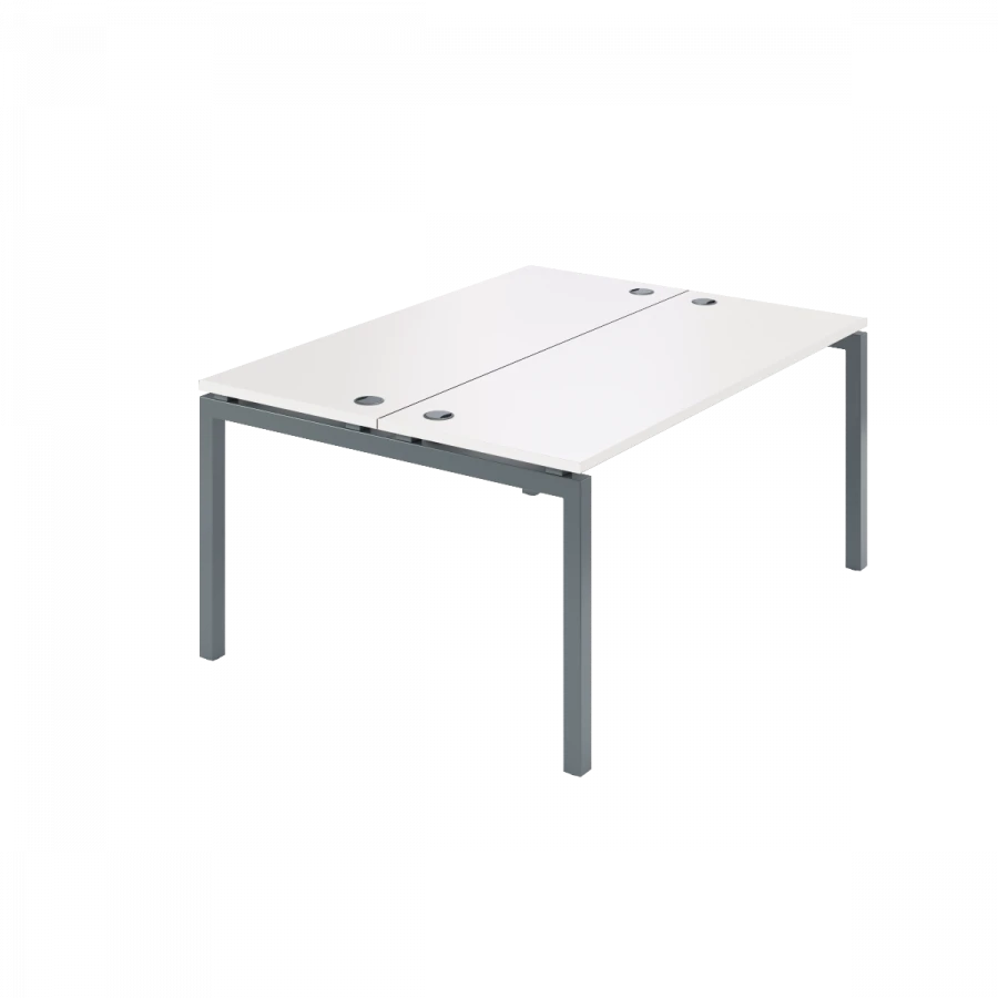Double metal-framed bench SMS2-P-16K.149.Pr50