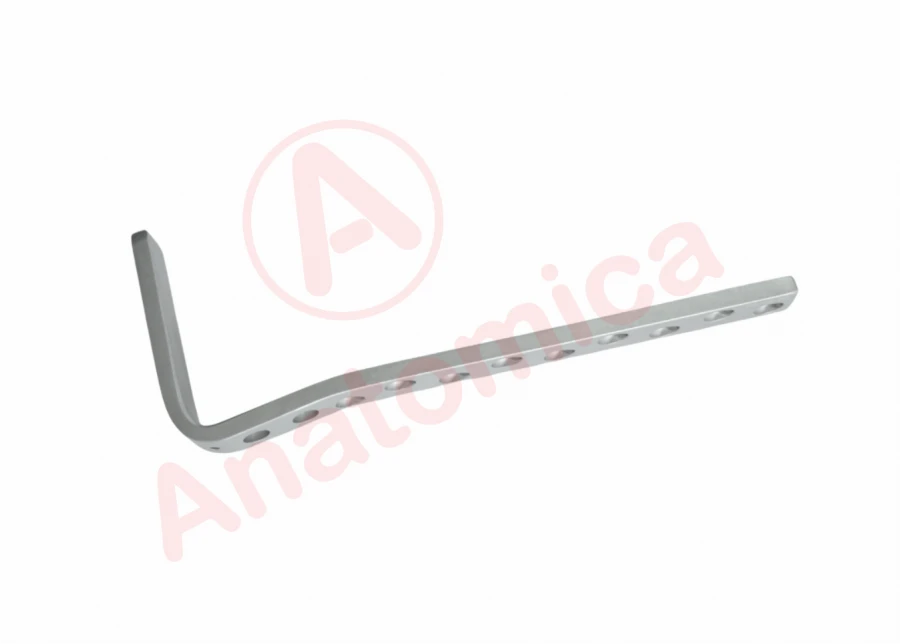 95° angle plate with limited contact