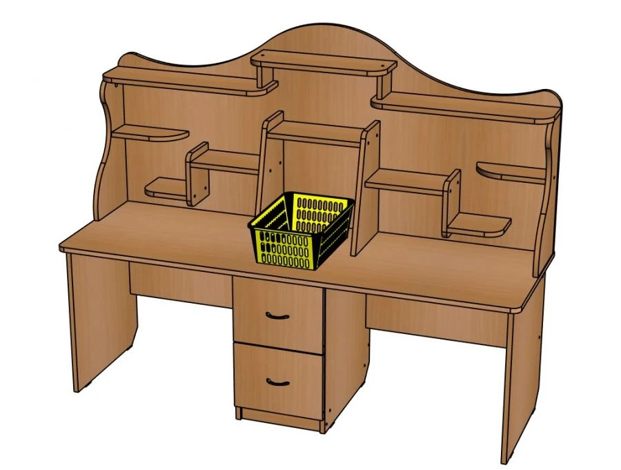Rack for toys with basket/ CJ98
