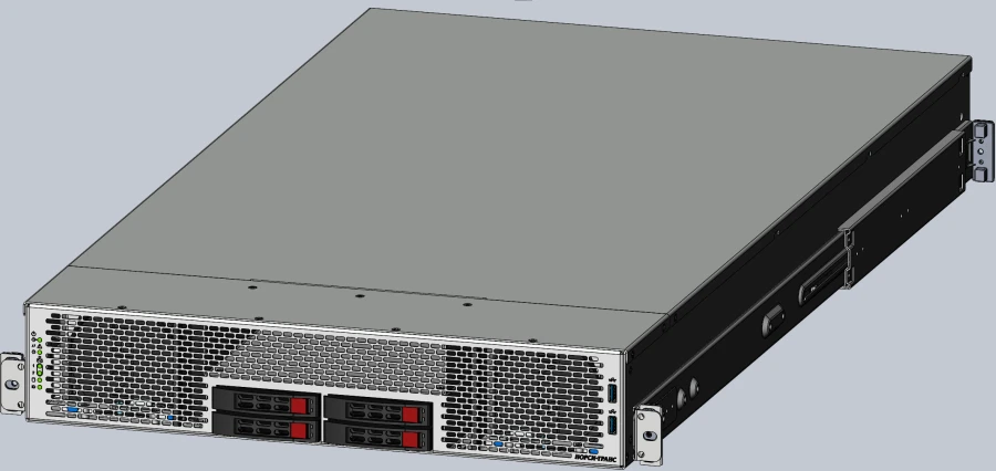 Server chassis multimodular NT "Paladin-GPU", NIKA.466533.442