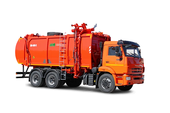 Garbage truck KO-440-5, type 65115-MUS, modification KO-440-5, base chassis: KAMAZ-65115-A5, KAMAZ-65115-50, ecological